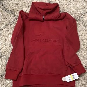NWT boys M (10/12) Calvin Klein hoodie